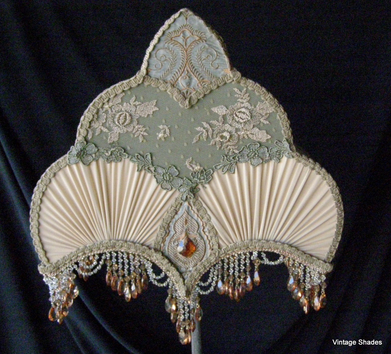 Victorian Lampshade for Floor Lamp 