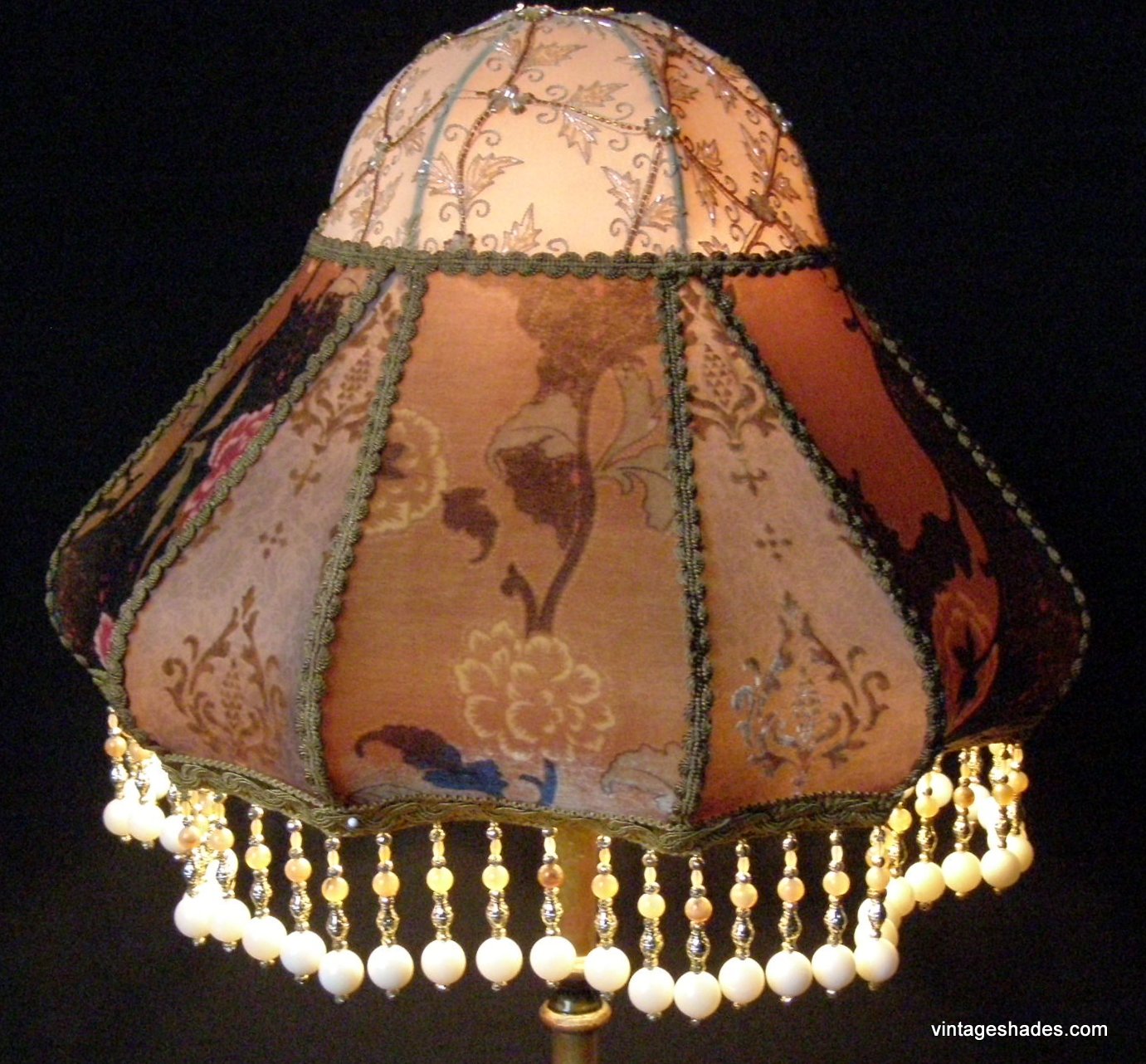 ANTIQUE LAMP VICTORIAN SHADE FOR FLOOR LAMP