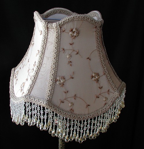 Vintage Table Lampshade Victorian, Vintage Table Lamp Shades